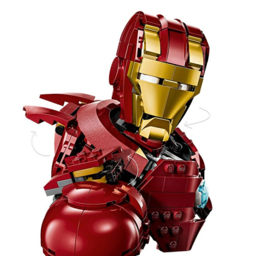 Constructor LEGO Marvel Iron Man MK4 Bust 76327