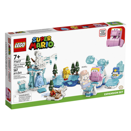 Constructor LEGO Super Mario Setul adăugător Fliprus Snow Adventure  71417