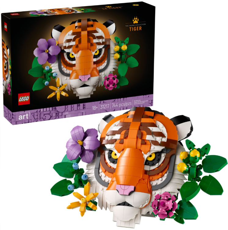 LEGO ART THE FAUNA COLLECTION TIGER, 31217