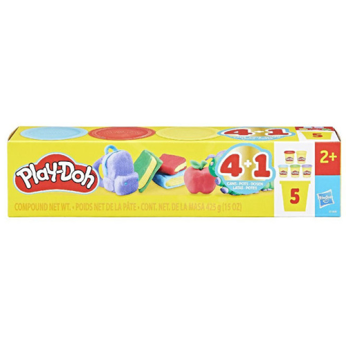 Play-Doh набор пластилина "Back To School"(5 цветов), G1860