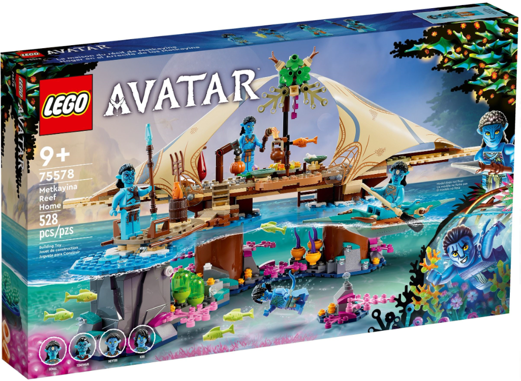 LEGO AVATAR CASA METKAYINA IN RECIF, 75578