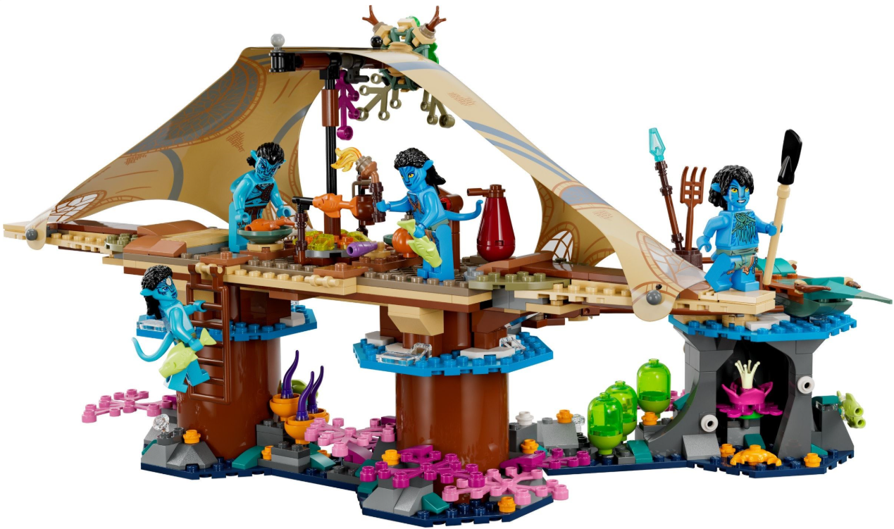 LEGO AVATAR CASA METKAYINA IN RECIF, 75578