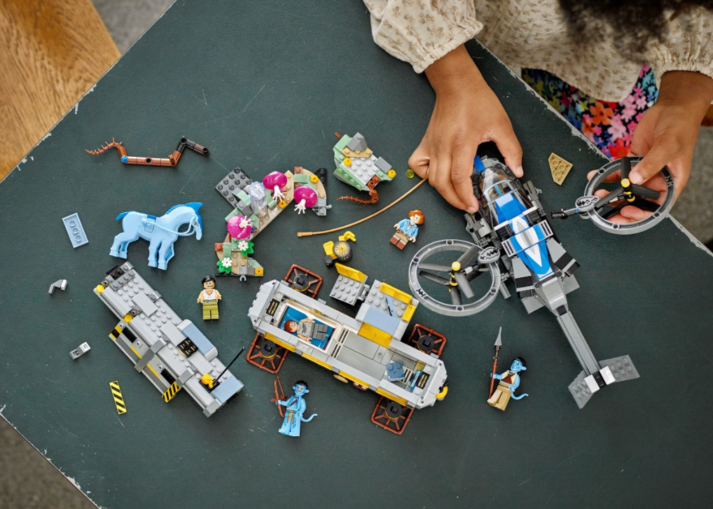 LEGO AVATAR MUNTII PLUTITORI ZONA 26 SI RDA SAMSON, 75573