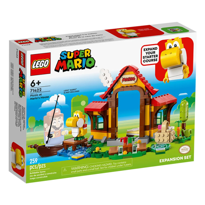 Constructor LEGO Super Mario Set suplimentar "Picnic la Casa lui Mario" 71422