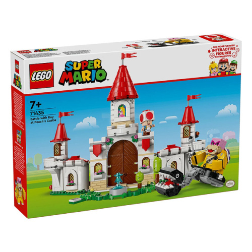 Constructor LEGO Super Mario Bătălia cu Roy în Castelul lui Peach 71435