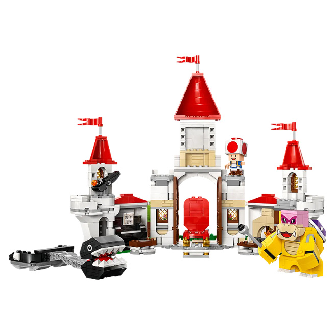 Constructor LEGO Super Mario Bătălia cu Roy în Castelul lui Peach 71435