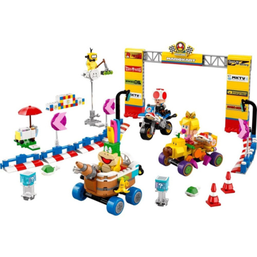 Constructor LEGO Super Mario Set Mario Kart Baby Peach & Grand Prix 72036