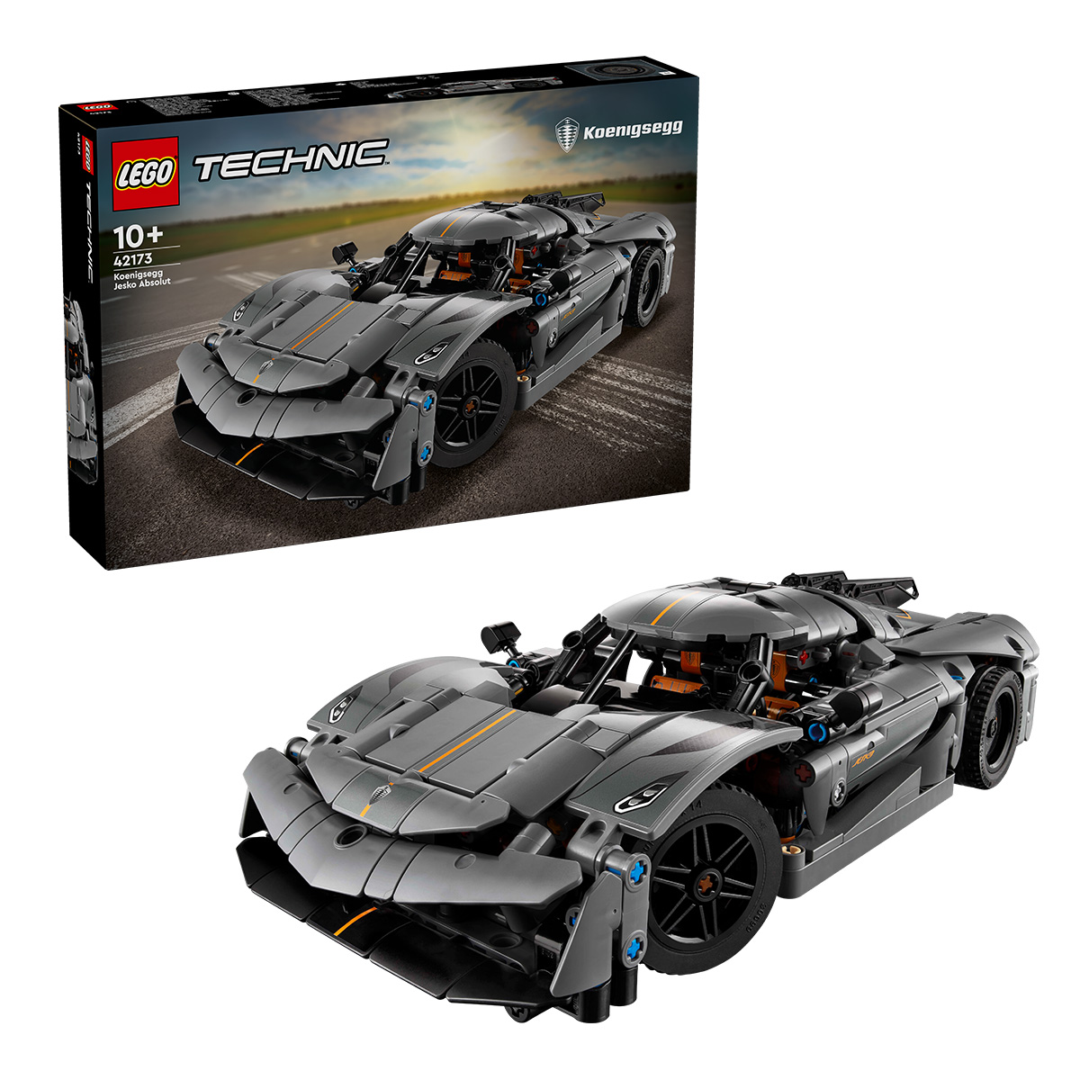 Hypercar Koenigsegg Jesko Absolut gri LEGO, 42173