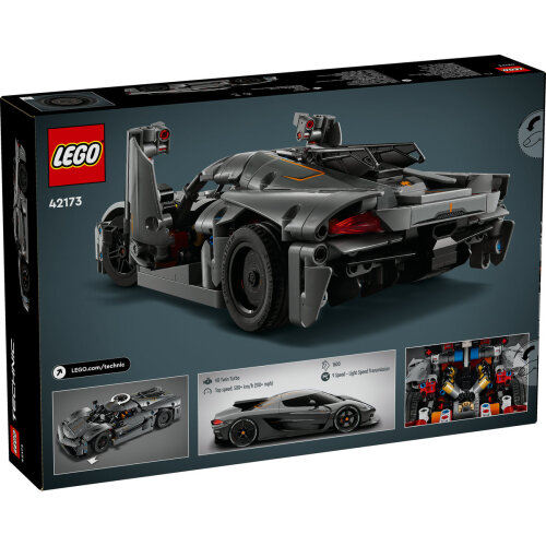 Hypercar Koenigsegg Jesko Absolut gri LEGO, 42173