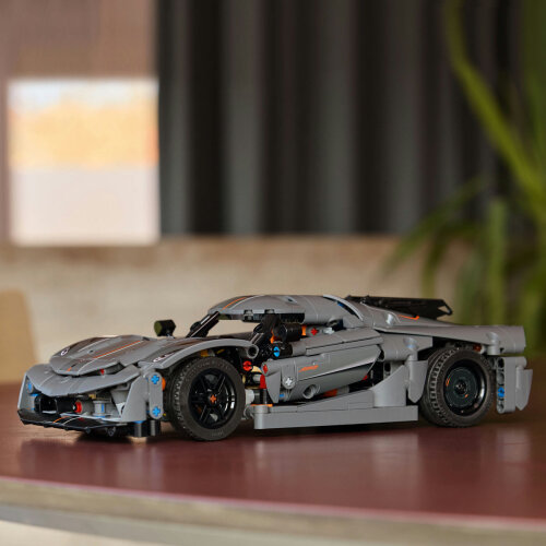 Hypercar Koenigsegg Jesko Absolut gri LEGO, 42173