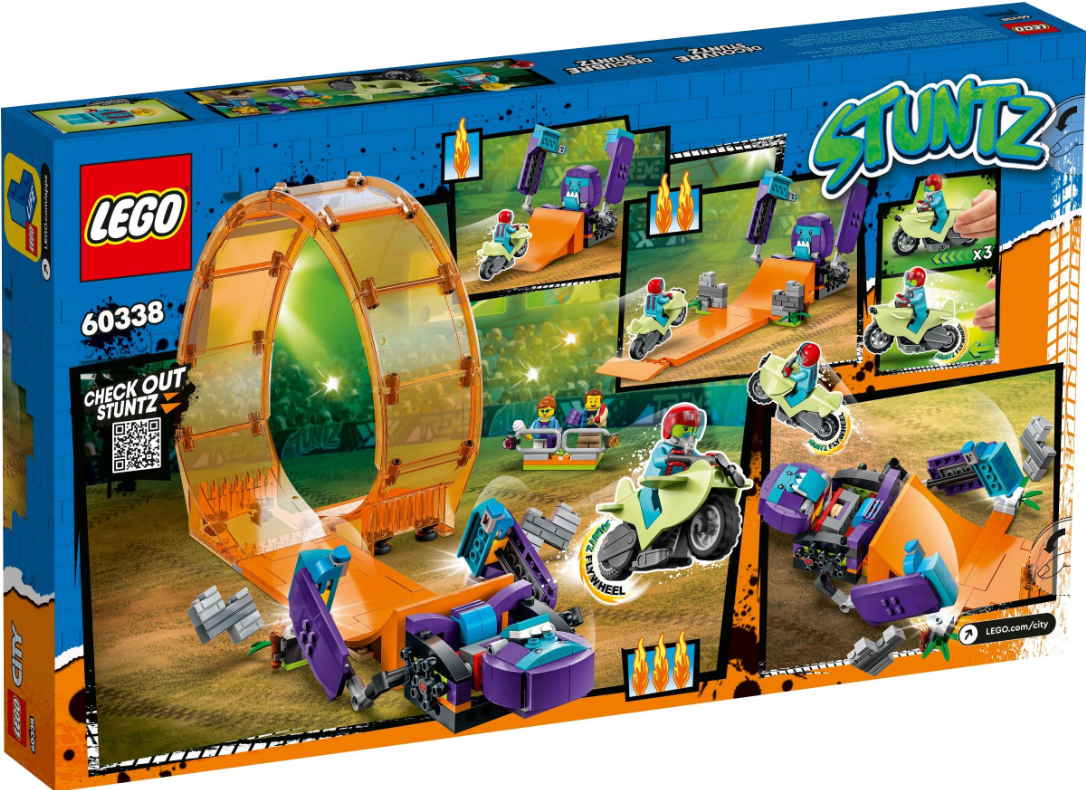 LEGO CITY STUNTZ CASCADORIE ZDROBITOARE IN BUCLA, 60338