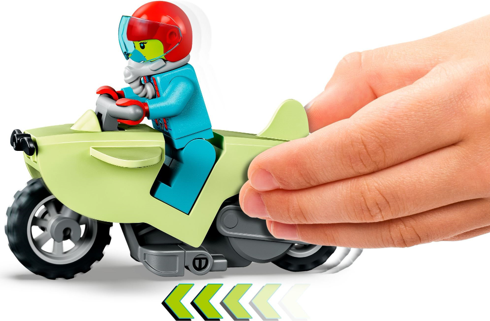 LEGO CITY STUNTZ CASCADORIE ZDROBITOARE IN BUCLA, 60338