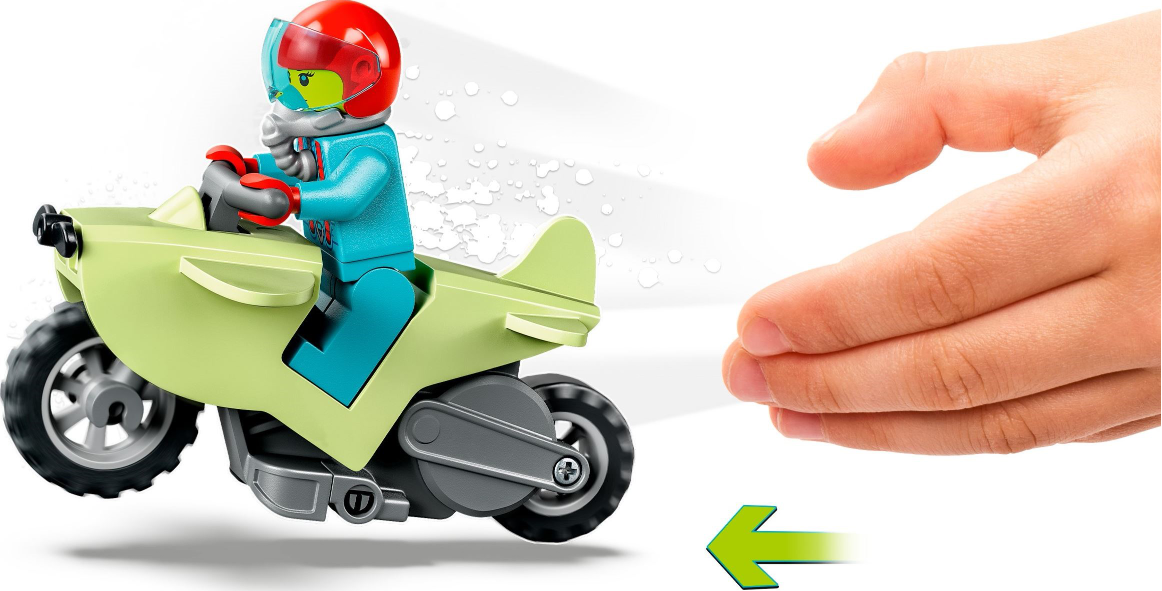 LEGO CITY STUNTZ CASCADORIE ZDROBITOARE IN BUCLA, 60338