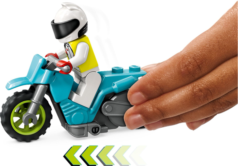 LEGO CITY CAMION DE CASCADORIE SI PROVOCAREA CERCURILOR DE FOC, 60357