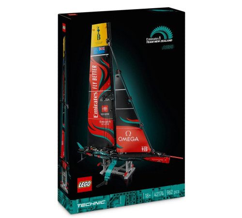 LEGO Technic Emirates Yacht AC75 Noua Zeelandă 42174