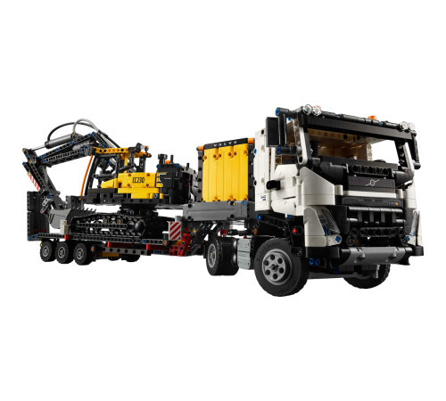 LEGO Camion Volvo FMX și Excavator Electric EC230 42175
