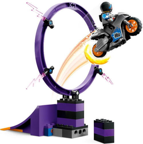 LEGO CITY PROVOCAREA SUPREMA DE CASCADORII PE MOTOCICLETA, 60361