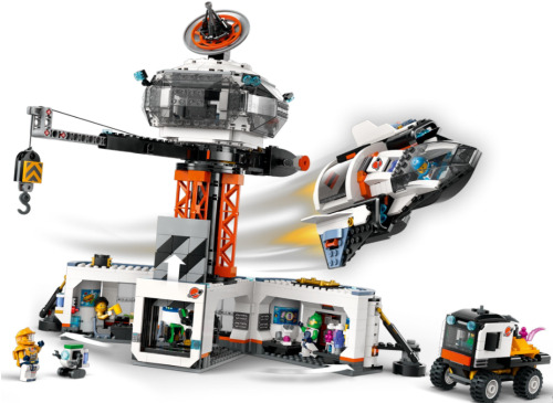 LEGO CITY BAZA SPATIALA SI PLATFORMA DE LANSARE A RACHETEI, 60434