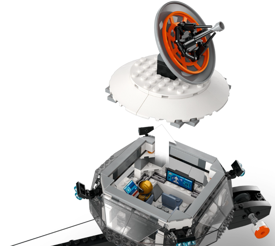 LEGO CITY BAZA SPATIALA SI PLATFORMA DE LANSARE A RACHETEI, 60434