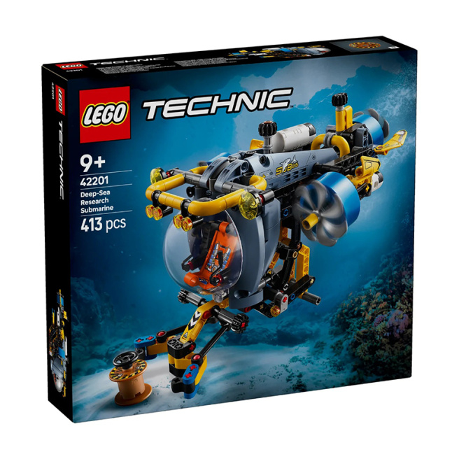 Constructor LEGO Technic Submarin de cercetare în mare adâncime 42201