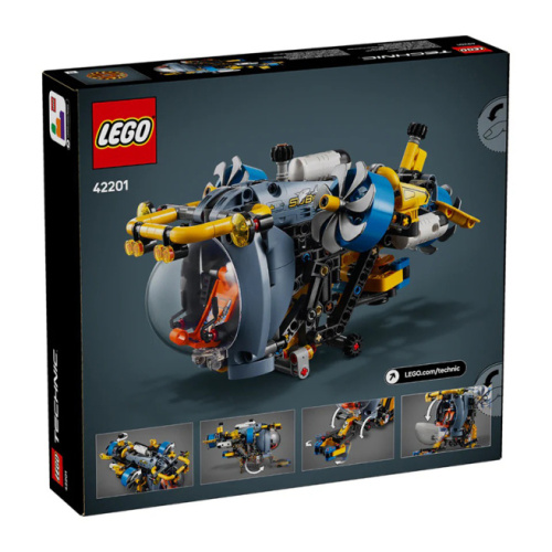 Constructor LEGO Technic Submarin de cercetare în mare adâncime 42201