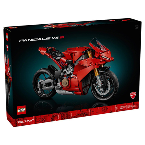 Constructor LEGO Technic Motocicleta Ducati Panigale V4 S,  42202