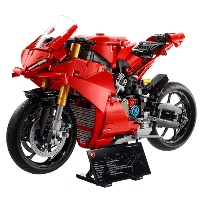 Constructor LEGO Technic Motocicleta Ducati Panigale V4 S,  42202