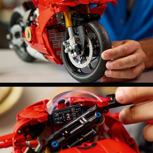 Constructor LEGO Technic Motocicleta Ducati Panigale V4 S,  42202
