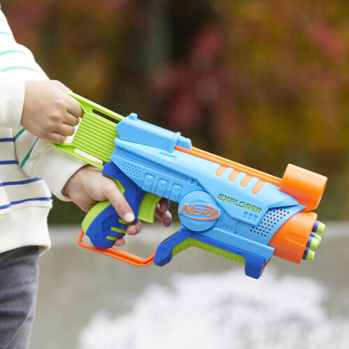 Pistol de jucărie Hasbro Nerf Elite Junior Explorer Easy-Play, F6367