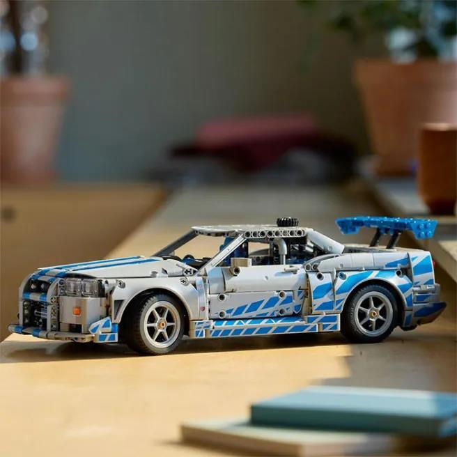 Set de construcție Lego Technic Masina 2 Fast 2 Furious Nissan Skyline GT-R (R34) 42210