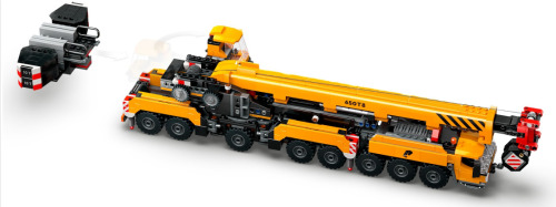 LEGO CITY YELLOW MOBILE CONSTRUCTION CRANE, 60409