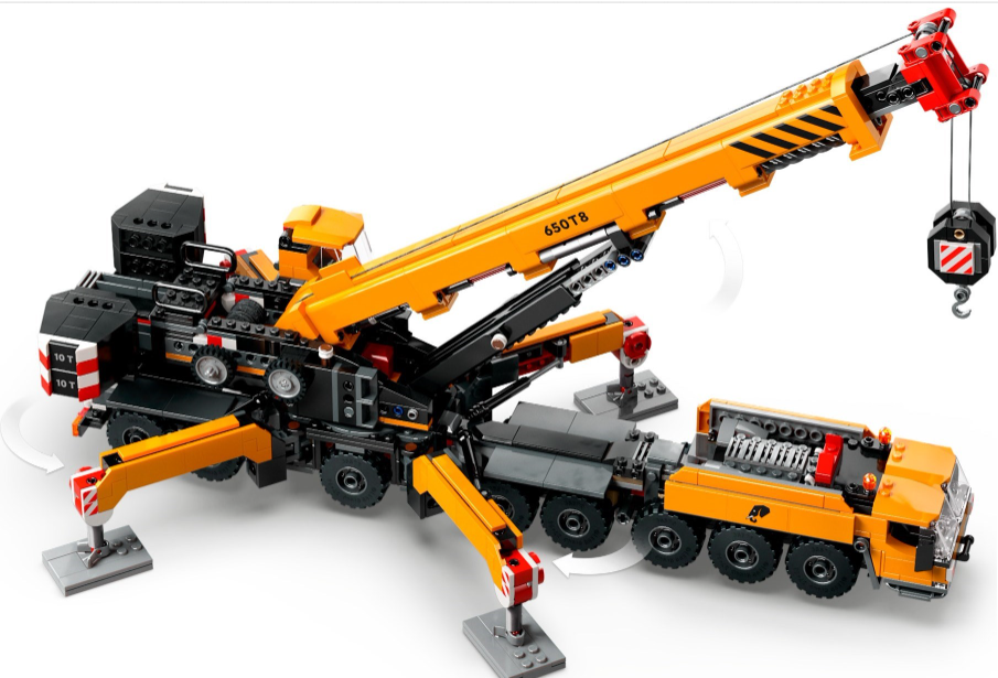 LEGO CITY YELLOW MOBILE CONSTRUCTION CRANE, 60409