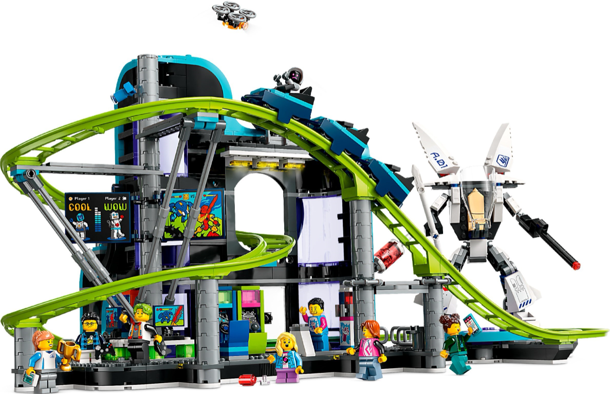 LEGO CITY ROBOT WORLD ROLLER-COASTER PARK, 60421