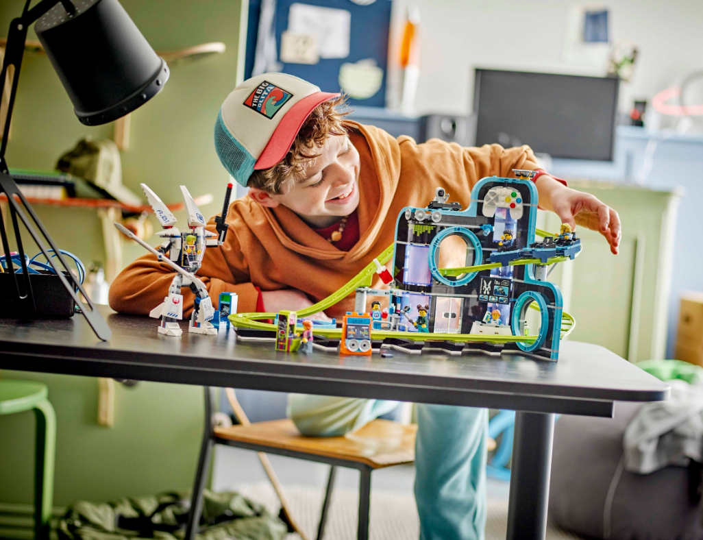 LEGO CITY ROBOT WORLD ROLLER-COASTER PARK, 60421