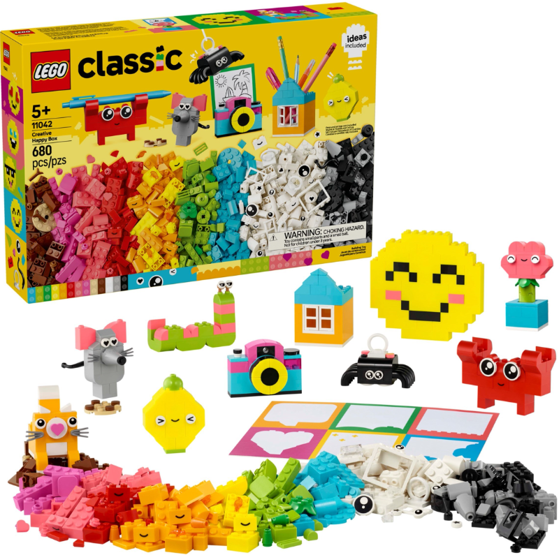 LEGO CLASSIC CREATIVE HAPPY BOX, 11042