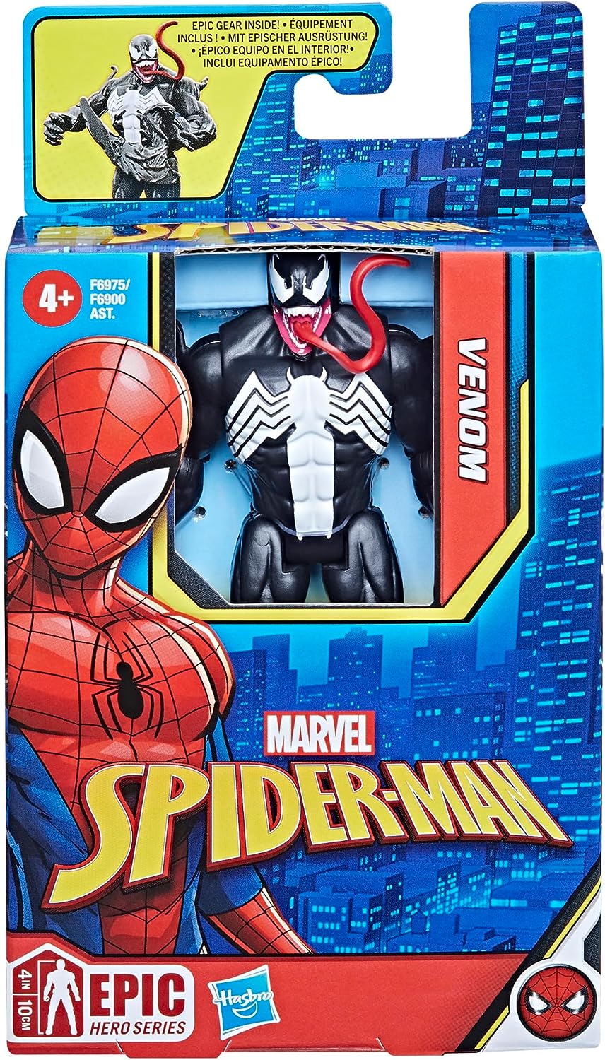 Figurină interactivă Spider-Man Venom, 10 cm, pentru băieți, F6975