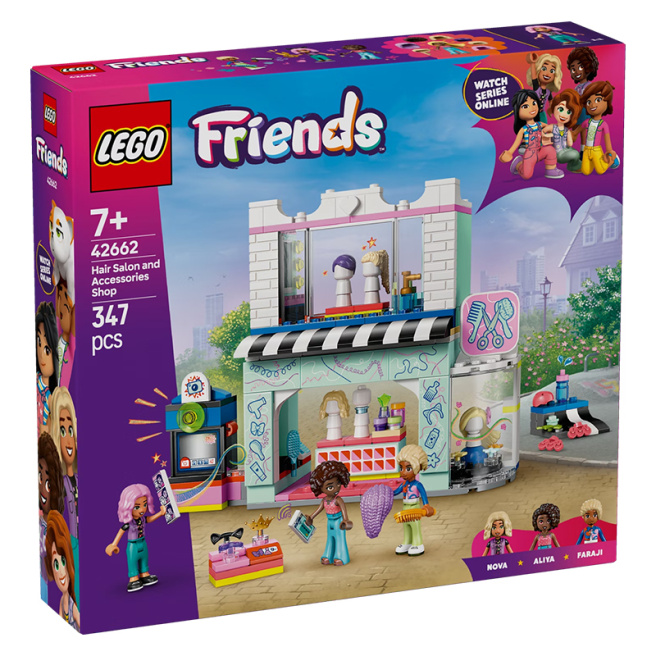 LEGO Friends Frizerie și Magazin de Accesorii, 42662