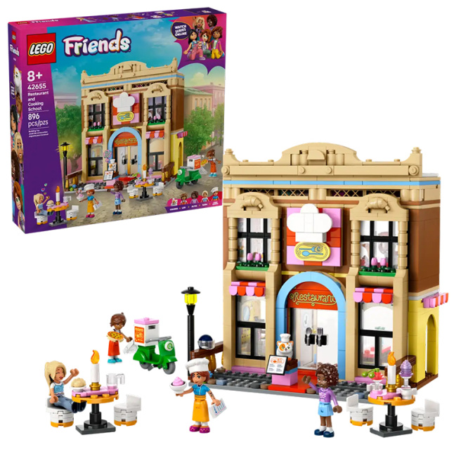 LEGO Friends Restaurant și Școală Culinară,  42655