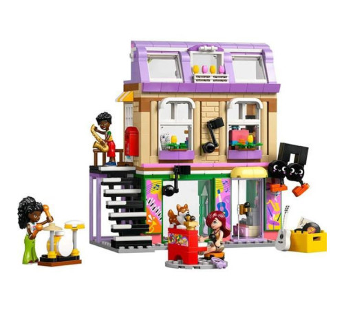 Lego Friends Set de construcție „Magazin de Muzică și Apartament”, 42653