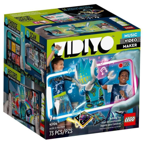 Set de construcție LegoAlien DJ BeatBox,  43104