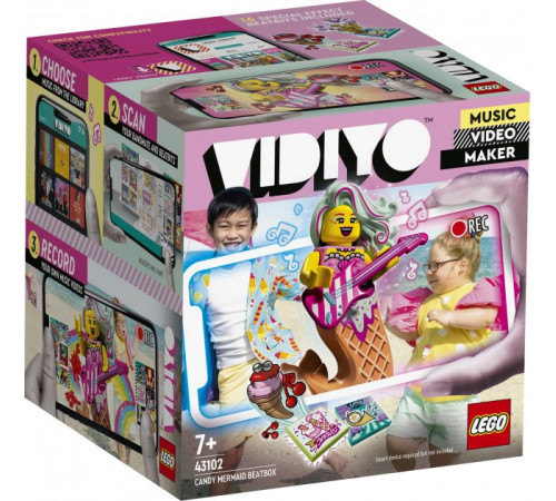 Lego Vidiyo 43102 Constructor "Beatbox Caramel Mermaid"  43102