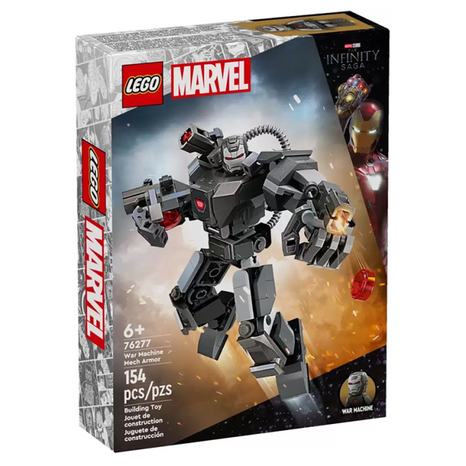 Constructor LEGO Marvel Armura mecanică a unui vehicul de luptă,  76277