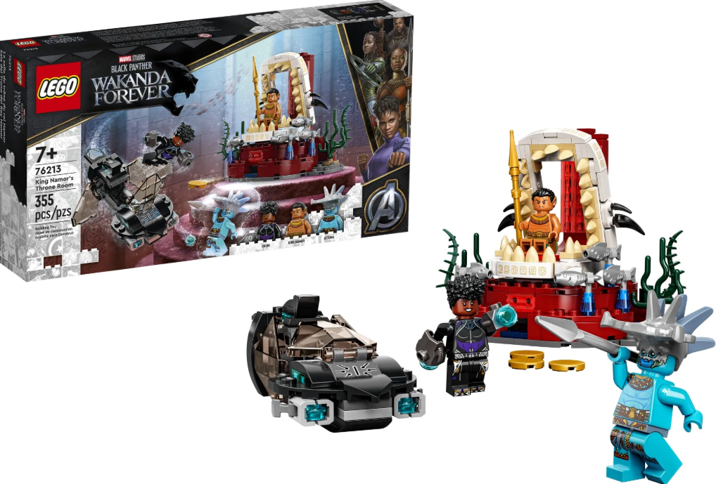 Lego Marvel  King Namor's Throne Room, 76213