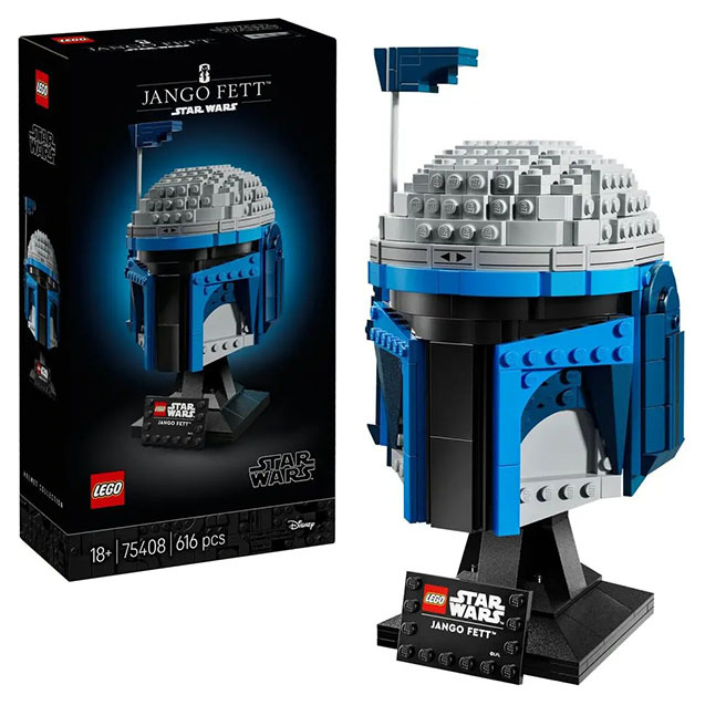 Constructor LEGO Star Wars Cască Jango Fett, 75408