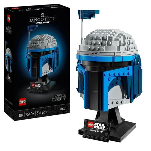 Constructor LEGO Star Wars Cască Jango Fett, 75408