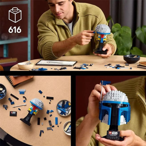 Constructor LEGO Star Wars Cască Jango Fett, 75408