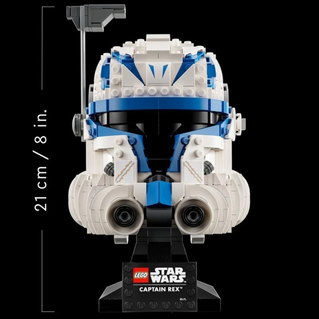 Constructor LEGO Star Wars Casca Capitanului Rex 75349