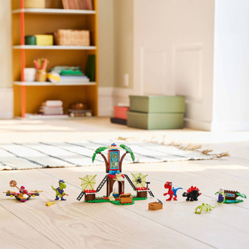 Constructor LEGO Marvel Raptor Battle Spidey și Gobbi la sediul Treehouse,   11200