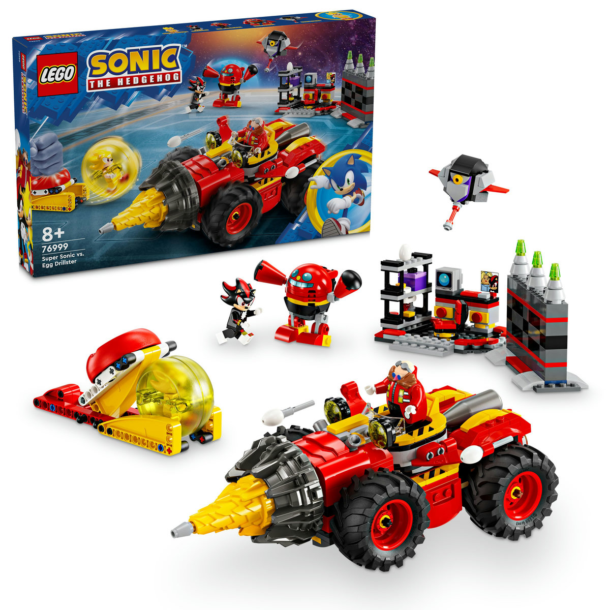 Super Sonic vs. Egg Drillster LEGO, 76999