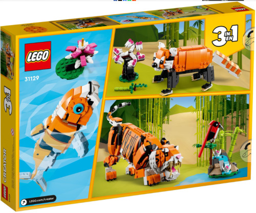 LEGO CREATOR MARETUL TIGRU, 31129